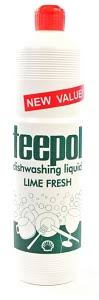 Teepol Dish Washing Liquid Lime Fresh 1L
